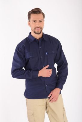 חולצת עבודה 100% כותנה ש.א