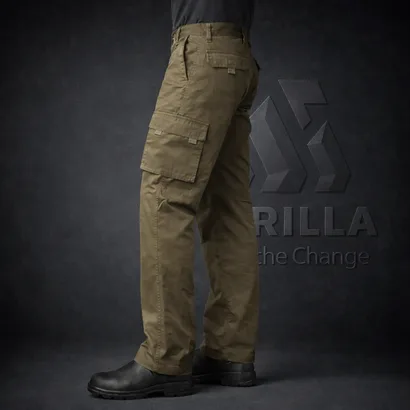 GORILLA – דגמ"ח עבודה קלאסי | 6 כיסים | 100% כותנה