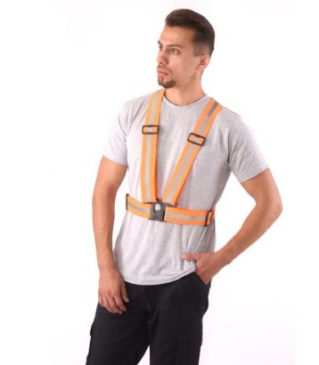 רצועות אפוד עם מחזיר אור