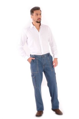 דגמ"ח ג'ינס ללא גומי