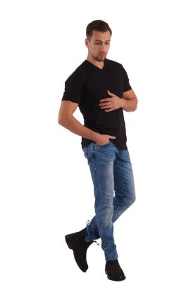 ג'ינס גזרה ישרה